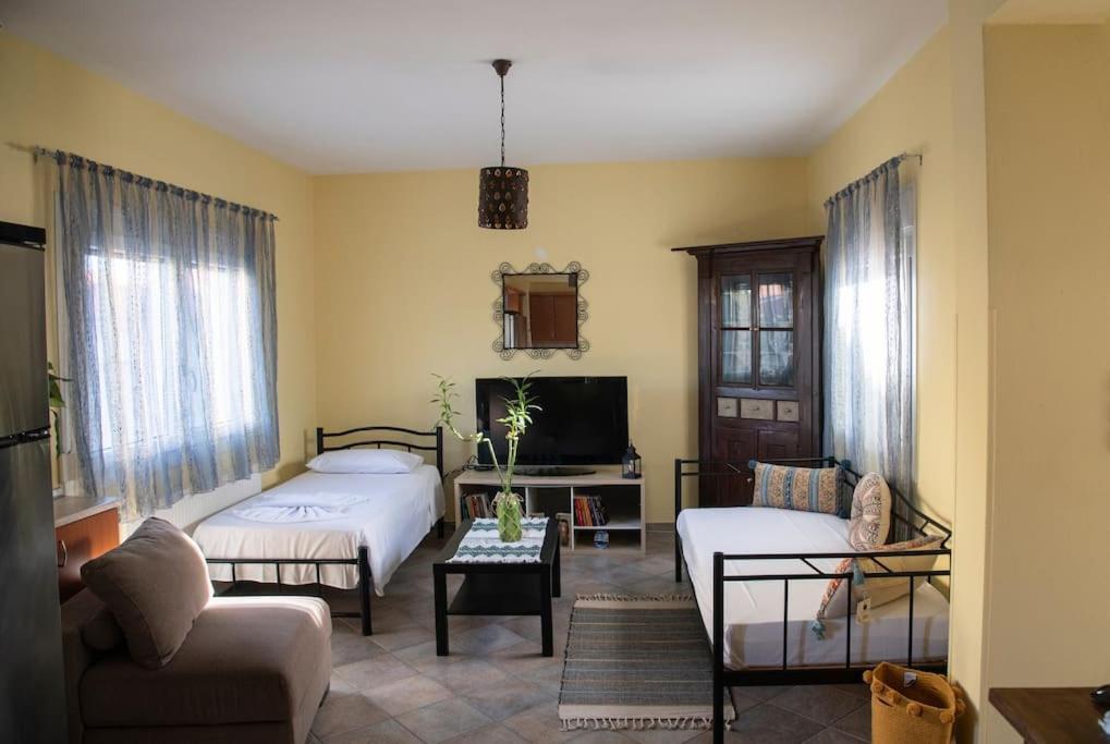 Μάνια Apartment Питагорио Екстериор снимка